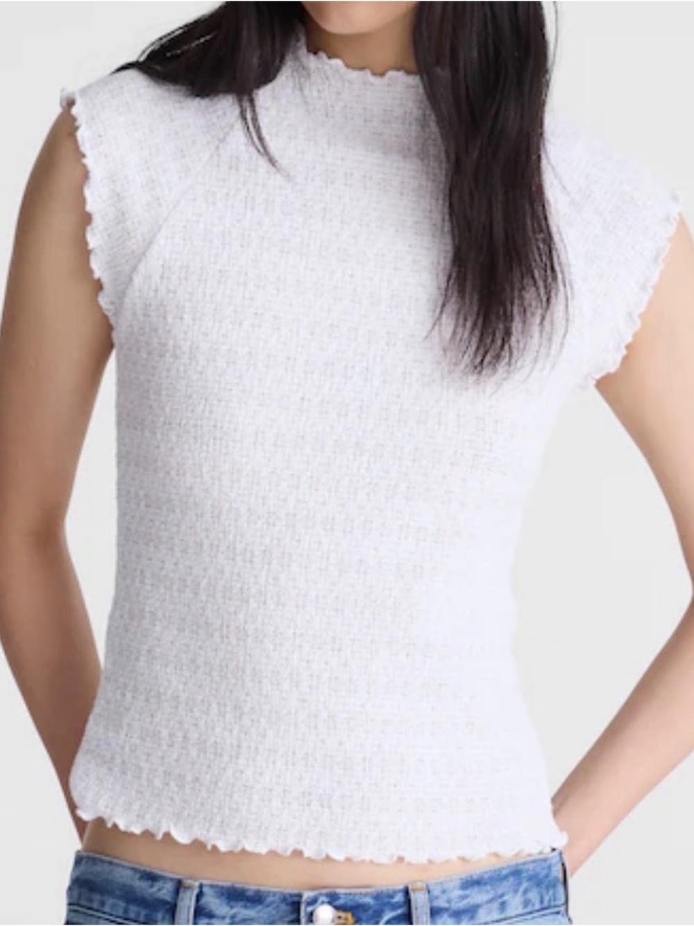 Madewell Smocked Tank